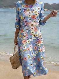 Brooke - Robe florale élégante