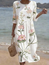 Chloe - Robe florale élégante