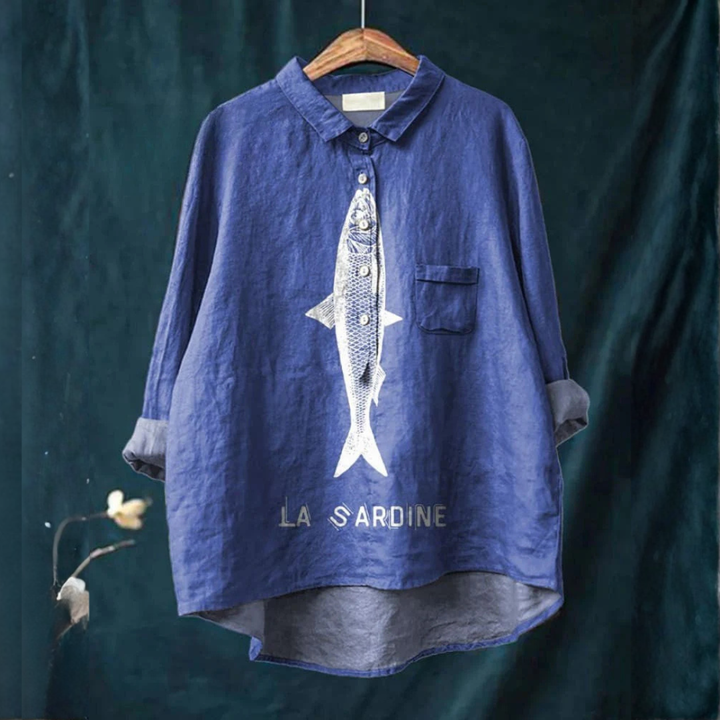 Federica – Blouse faite main