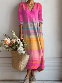 Marit - Robe confortable effet ventre plat