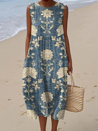Belle - Robe d’été coupe amincissante