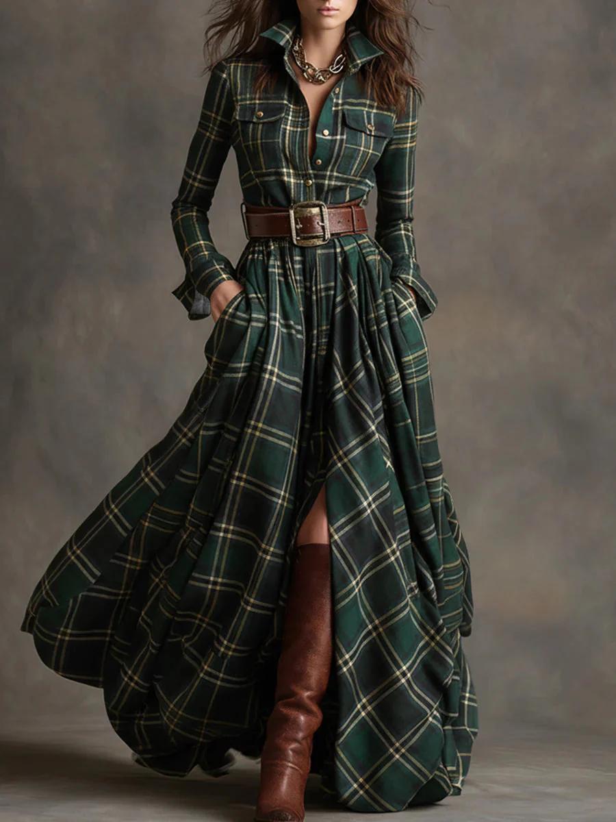 Scarlett - Robe ceinturée