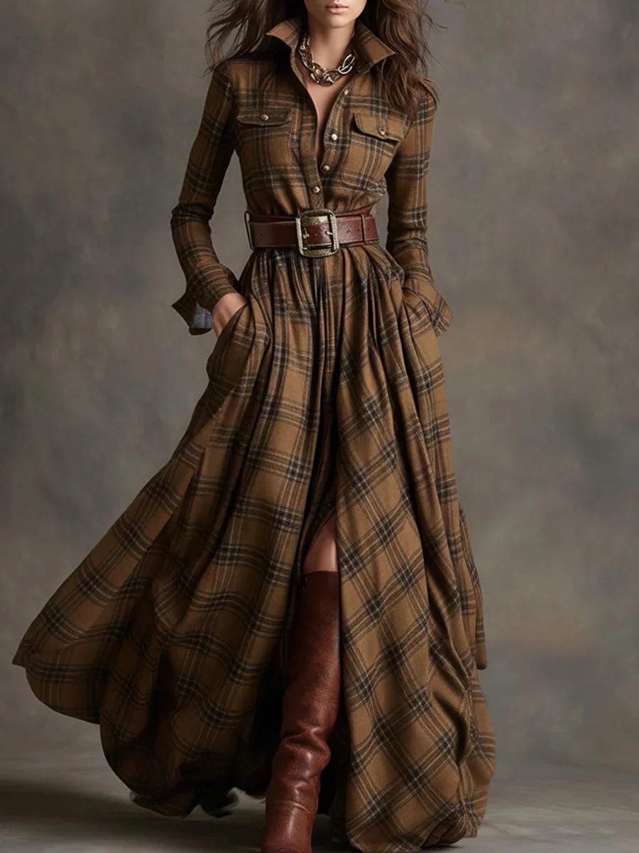 Scarlett - Robe ceinturée