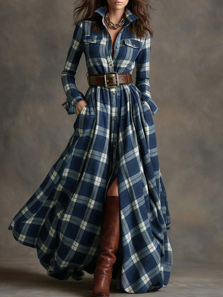 Scarlett - Robe ceinturée