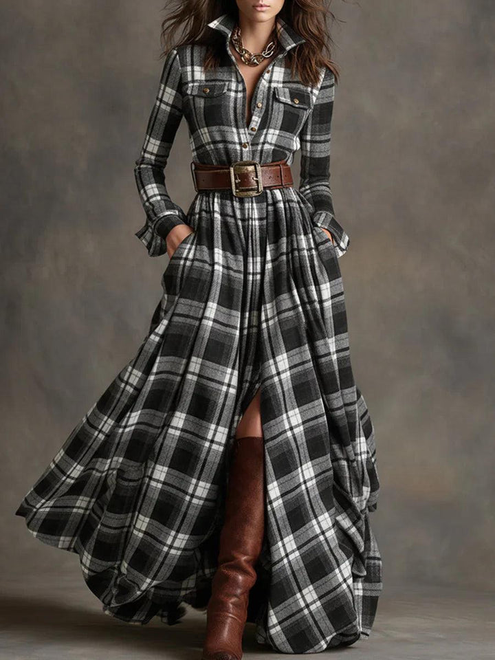 Scarlett - Robe ceinturée