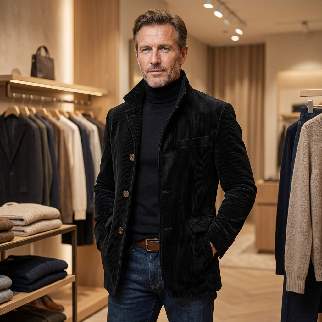 Carter - Veste élégante à l’esprit vintage pour homme
